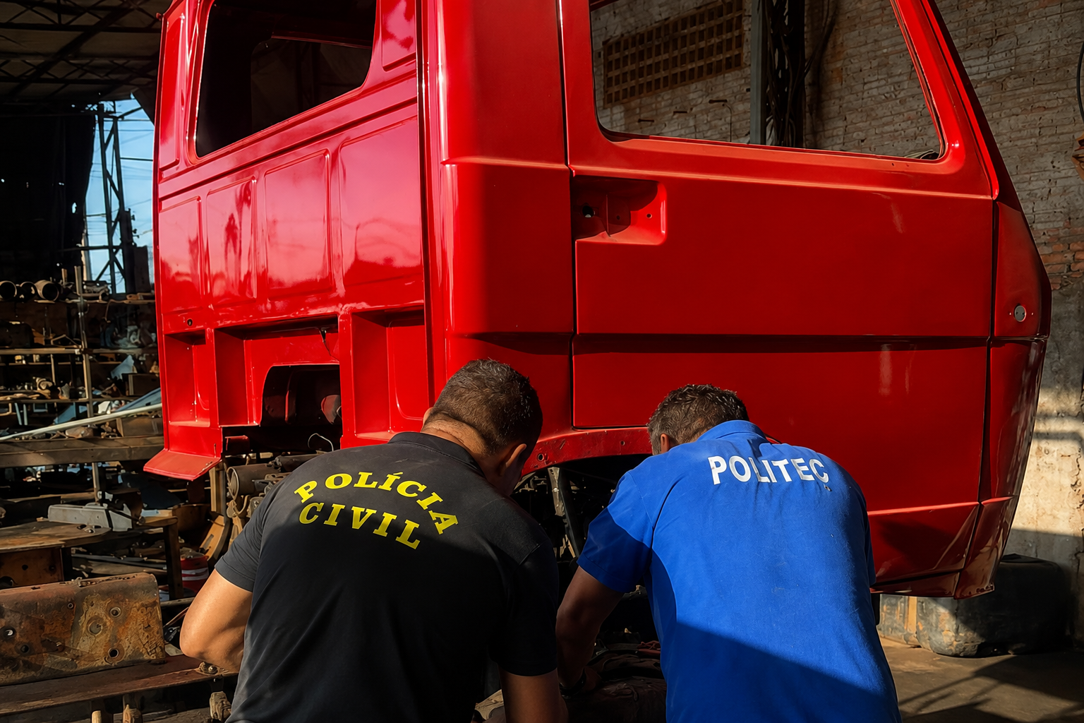 Polícia Civil mira grupo suspeito de furtar módulos de caminhão